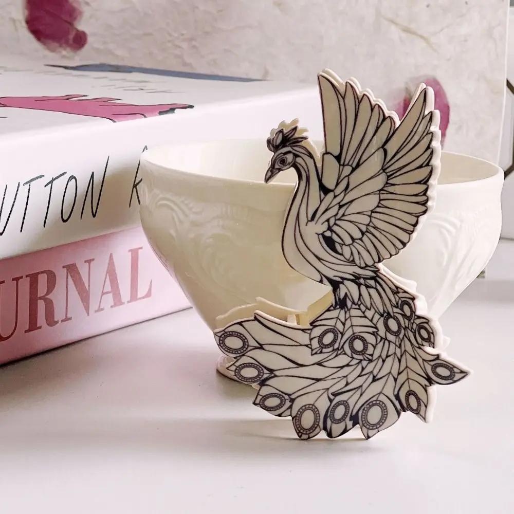 Fashion Cute Acetic Acid Hair Claw Crow Woodpecker Bird Hair Clip Peacock Grasp Cartoon Animal Shark Clip Travel