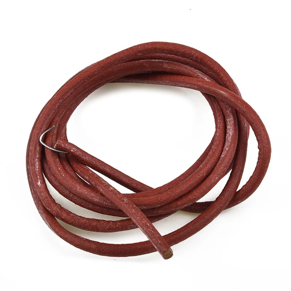 Ganci in pelle per cinghia a pedale, accessori di ricambio vintage per macchina da cucire manuale a dondolo