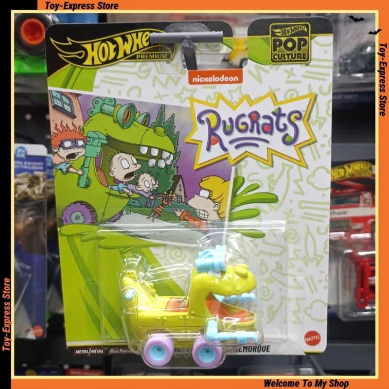 Hot Wheels Premium 2026 Cultura Pop Hotwheels 2026 1/64 Modello di Auto Reptar Wagon Da Collezione Per Bambini Bambini Ragazzi Giocattoli Regalo Di Compleanno