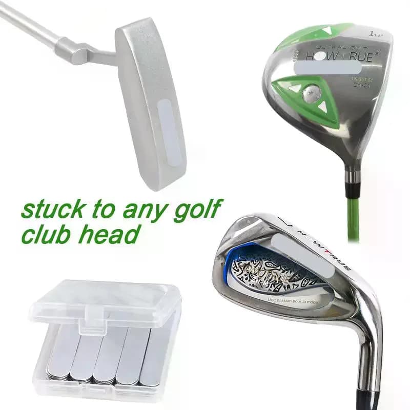 10/20/30 pieces golf weighted lead tape adhesive strips lead tape add weight for golf club tennis racket pickball
