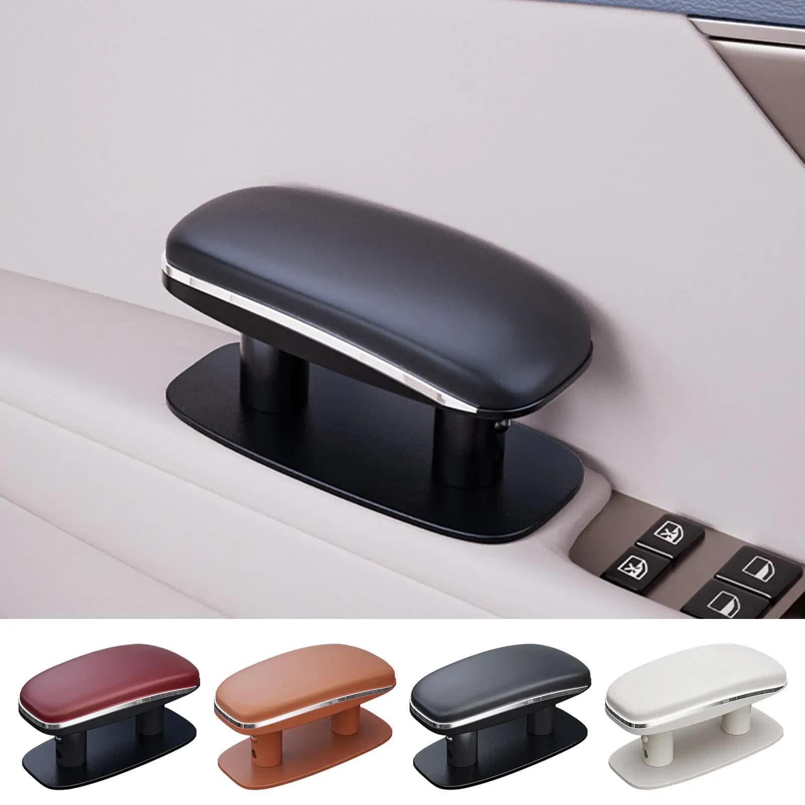 Cuscino Ergonomico Universale Regolabile in Altezza per Bracciolo Auto, Supporto per Gomito, Accessori Interni per Auto, Camion, SUV, RV, Berlina, Veicoli