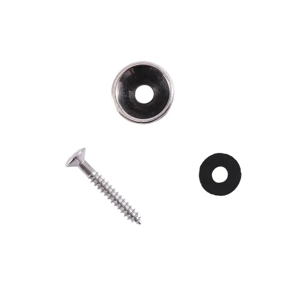 2Pcs Bass Acoustic Guitar Electric Guitar Ukulele Metal Guitar Strap Button Guitar Strap Lock Guitar Strap Buckle Guitar Pegs