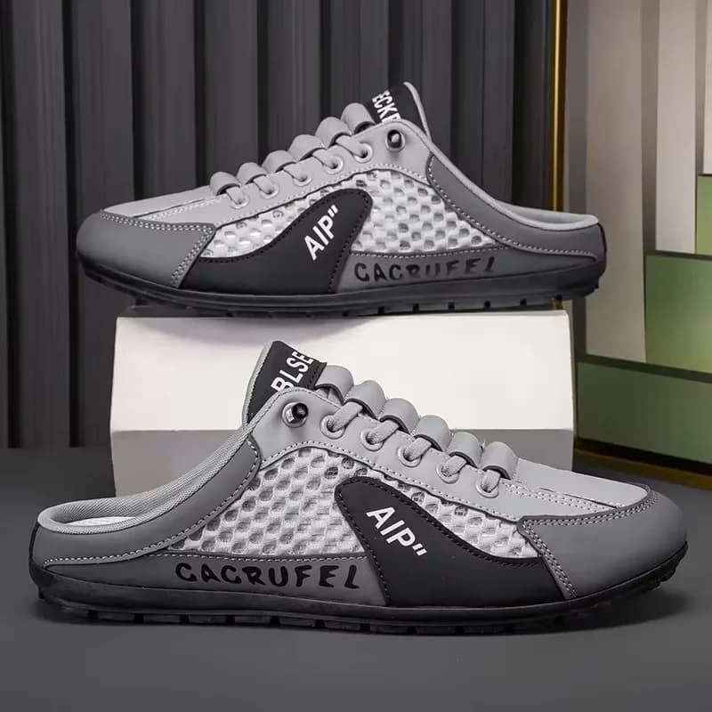 Summer Slippers for Men Trendy Men's Flat Bottom Casual Shoes Soft Sole Walking Shoes Men's Sneakers Zapatos De Hombre 47