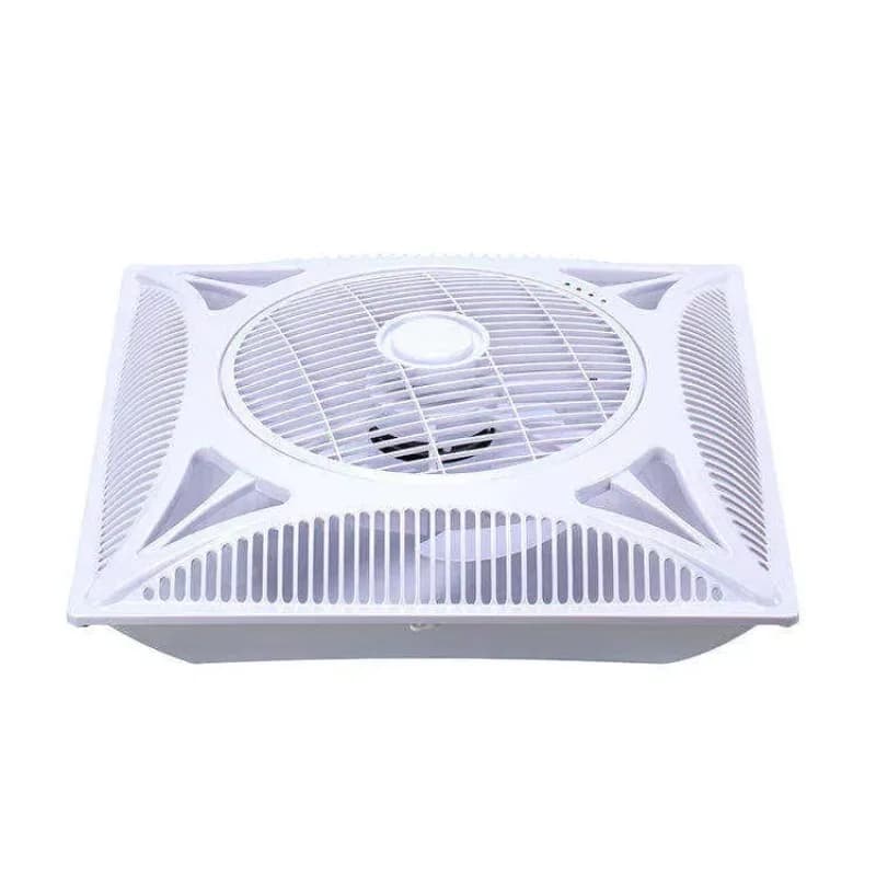 Ventilatore da soffitto Spot da 23 pollici con motore AC, telecomando, 29 dB, 3 pale, con luce, per hotel e uso domestico, in plastica, elettrico