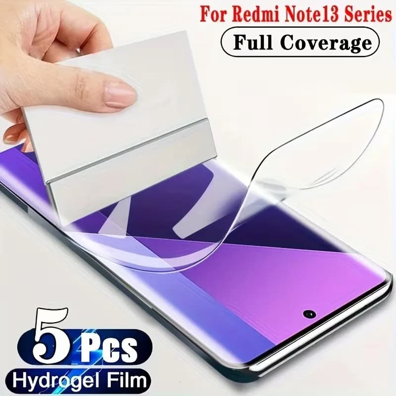 Pellicola idrogel da 3-5 pezzi per Xiaomi Redmi Note 13 Pro Plus Redmi Note 13 Pro Protezione per lo schermo per Redmi Note 13 4G 5G Non in vetro