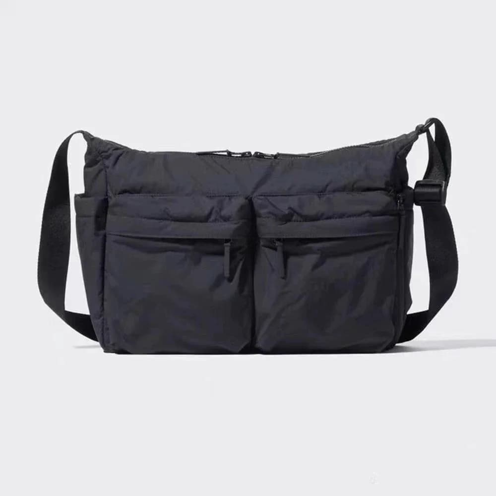 Top Quality Thickened Casual Messenger Bag, Single Shoulder Bag Large Capacity Laptop Bag, Multi Pocket Sports Bag for Men Women