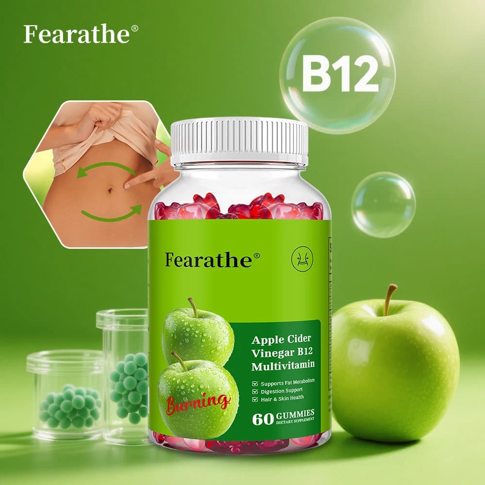Apple sigido vinegar gumella: fat burning, increases digestion and metabolism, weight management, food supplement
