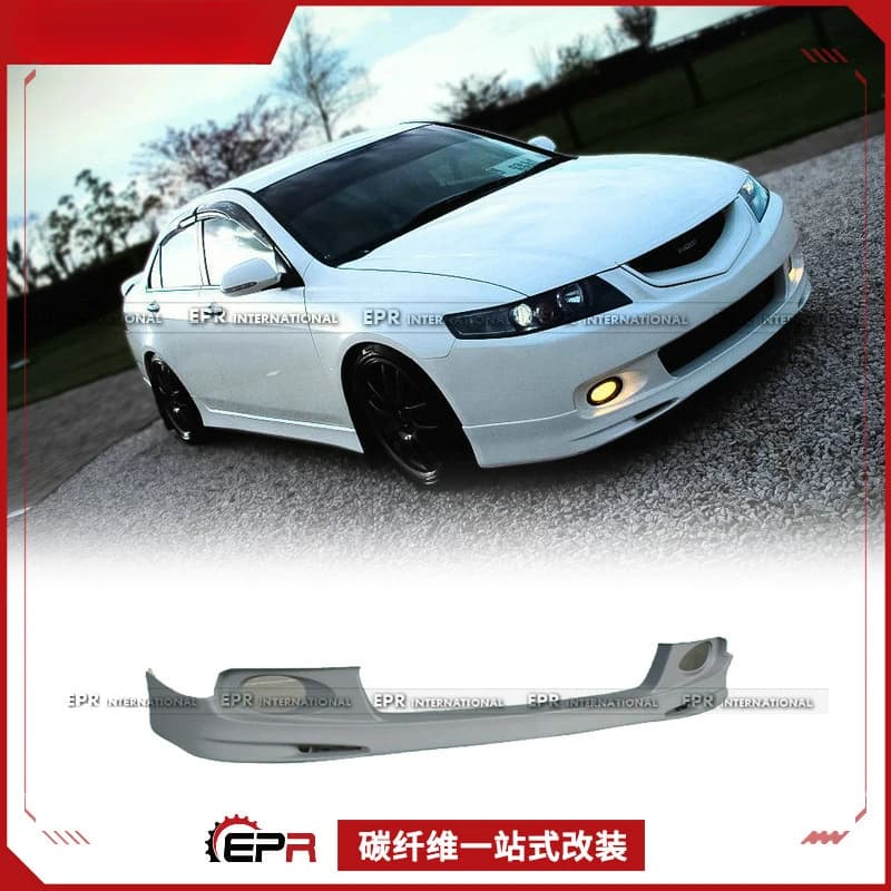 SAAR Per Honda Accord CL7 (02-08) - Labbro anteriore, labbro posteriore e gonna laterale in stile originale in fibra di resina (modificazione)