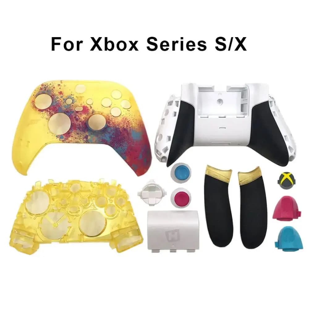 Custodia Shell Piastra frontale per controller XBox Series XS Copribatteria Guide laterali Dpad LT RT Manopole per pulsanti Edizione limitata