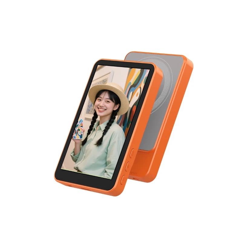 Telefono cellulare stesso dispositivo schermo proiettore schermo selfie magnetico bluetooth esterno fotocamera posteriore dispositivo schermo diviso Internet