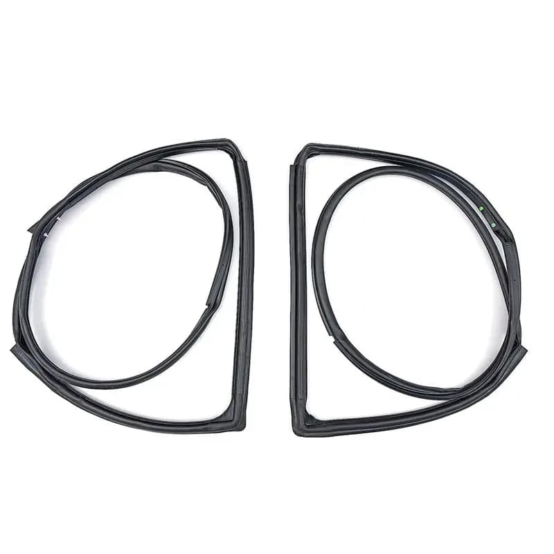 Multi-Purpose 1Pair Front Door Seal Trim Kit For Jeep Wrangler JK 2007-2018 Weather Stripping Kit 55395274AW 55395275AW