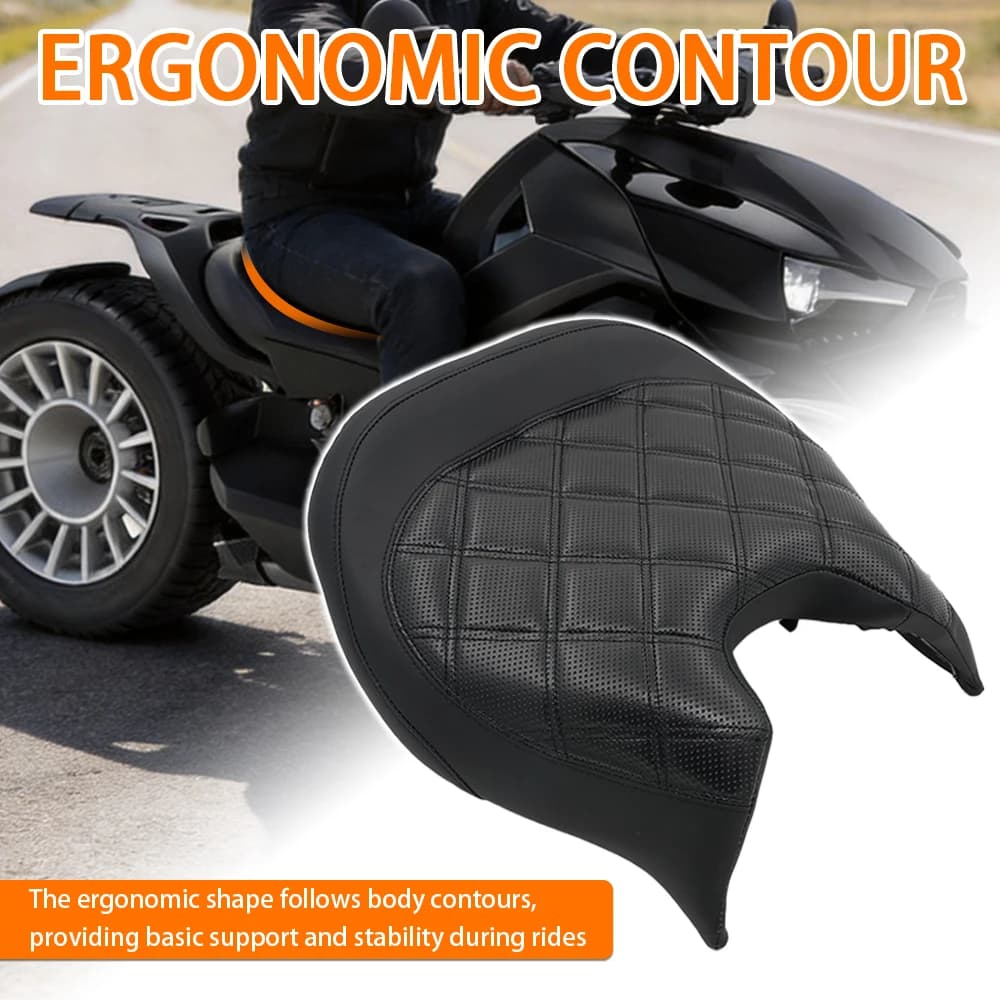 219400795 Motorcycle New Fit For BRP Can-Am Ryker 600 Ryker900 2019 - 2024 Comfort Driver Seat Cover Cushion Saddle Accessory
