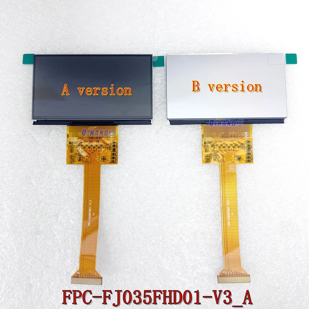 Nuovo Schermo LCD da 3,5 Pollici per Proiettore TD80 TD80W TD91 W HY350, FPC-FJ035FHD01-V3 _A _B, Accessori per Proiettori