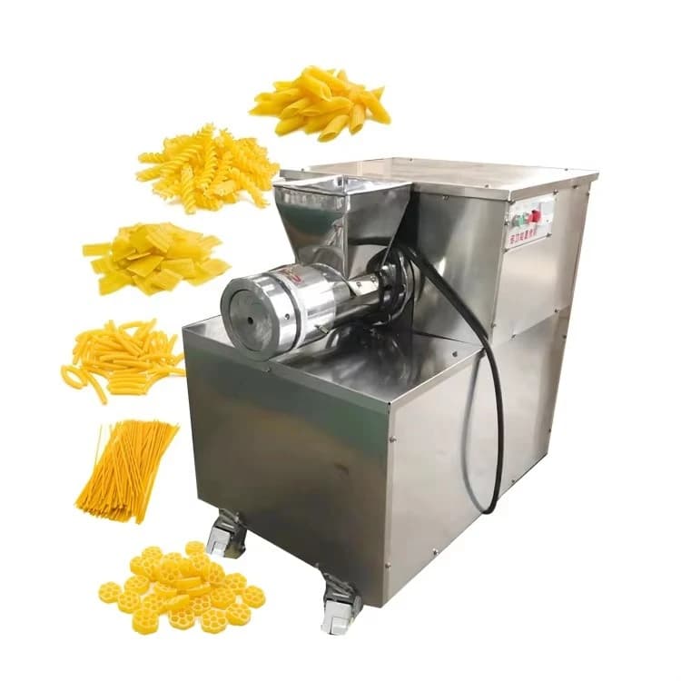 Macchina per la produzione di pasta domestica industriale per spaghetti e macaroni da 30 kg / h Italia
