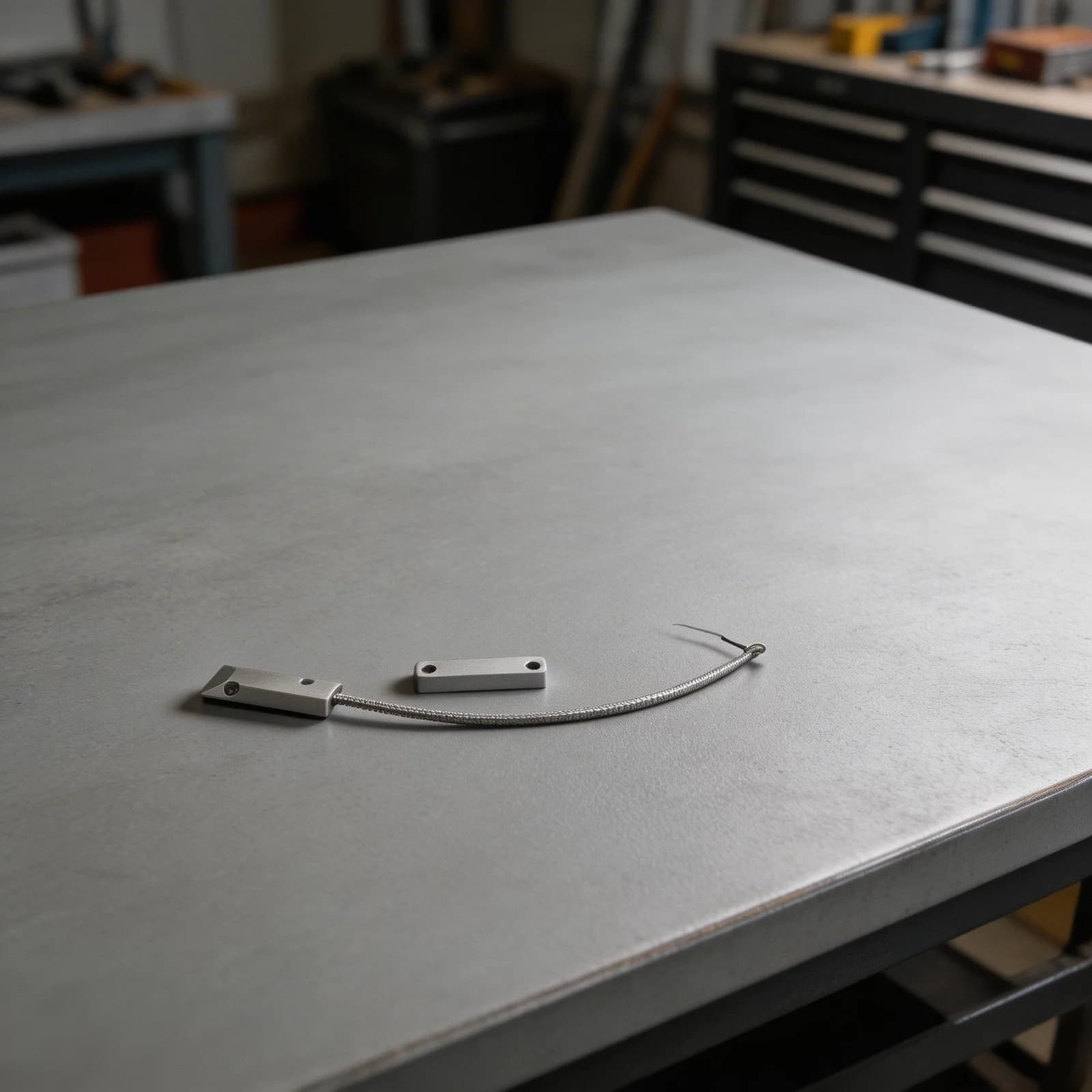 Sensore di allarme di sicurezza versatile Sensore di sicurezza Lunghezza cavo 30 cm Sensore per porta del garage Design compatto Applicazioni versatili