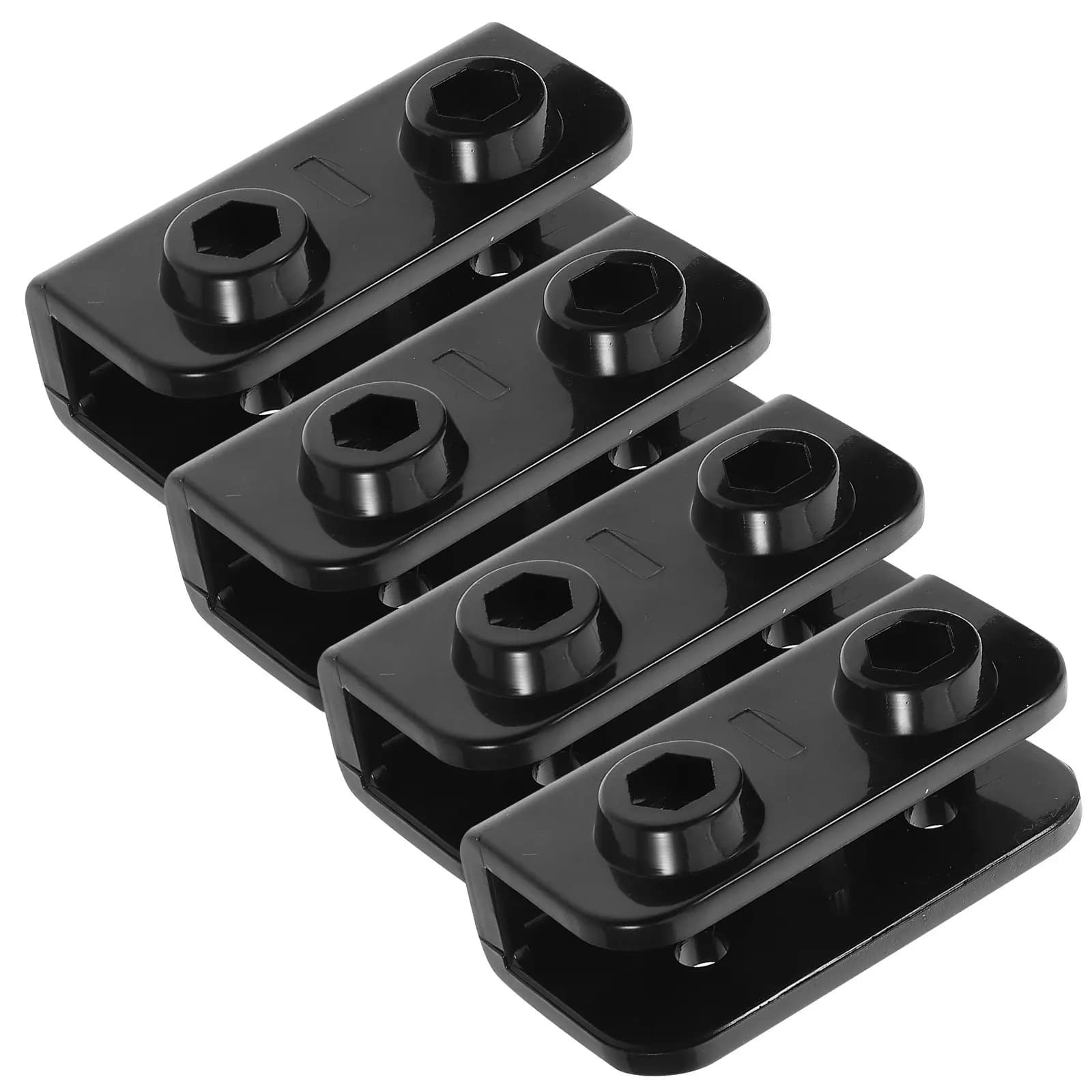 4Pcs Multi Scene Plastic Tent Pole Connectors Canopy Frame Joint Brackets for Camping Outdoor Events Garden Party Pavilion
