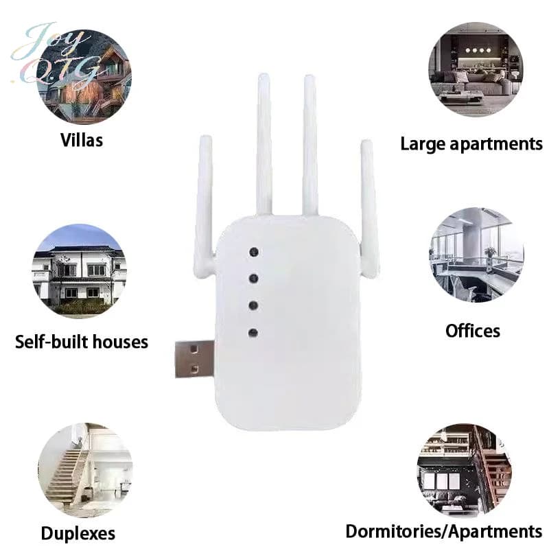 Hot Sale 1PC WiFi Router Long Range Signal Booster Router 300Mbps Wireless Repeater 2.4G WiFi Signal Extender Amplifier