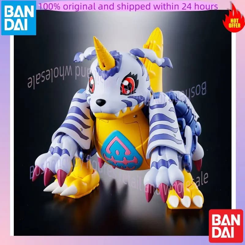 Originale BANDAI Digivolving Spirits 02 Metallo Garurumon Digimon Adventure In Magazzino Anime Action Collection Figure Giocattoli di Modello