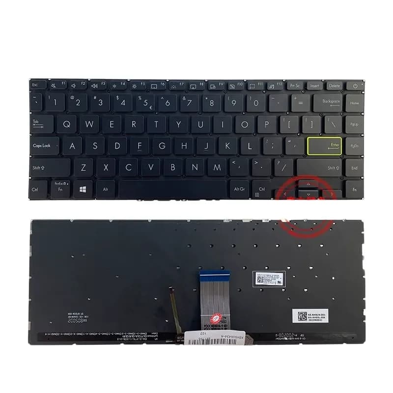 New Keyboard for ASUS UX434 UX434F UX434FA UX434FN VivoBook S14 S15 M4100U M4100UN