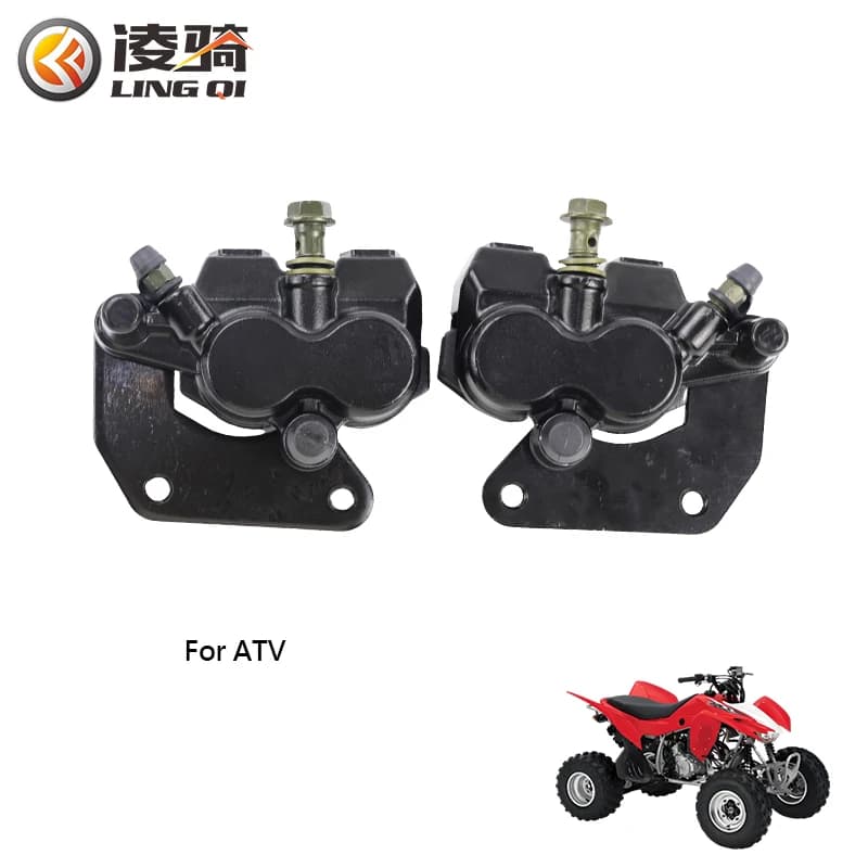 LINGQI Lato Sinistro Destro Pompa Freno A Disco Pinza Freno Anteriore Morsetto Pompe Inferiore per 150cc 250cc ATV Go Kart Scooter Dirt Bike