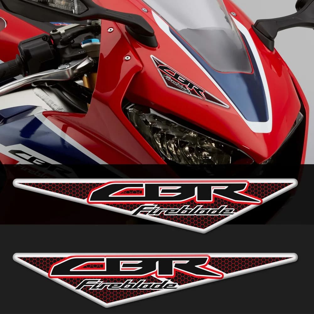 Per Honda CBR 250RR 250 RR Rilievo del serbatoio del carburante Adesivo Protezione Parabrezza del motociclo Corpo Logo Casco Decalcomania per Choppers personalizzati