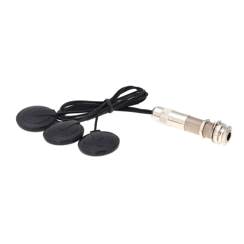 Pickup Piezo Contact Pick-up 3 trasduttori Pickup per chitarra per chitarra violino banjo mandolino ukulele