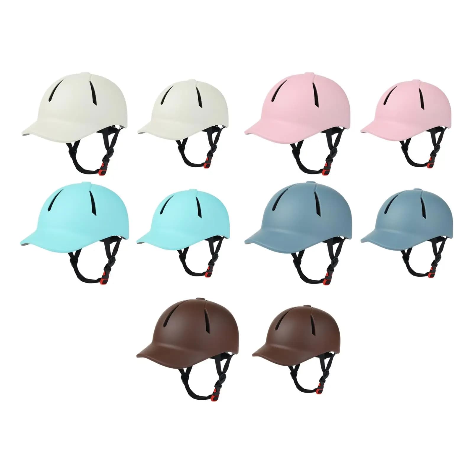 Horse Sports Helmet Impact Resistant EPS PC Material Equestrian Head Gear Road Bike Helmet for Horseback Riding