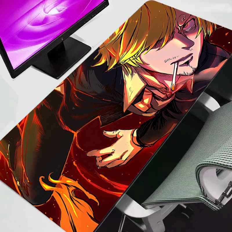 Tappetino per mouse One Piece Professional E-sports Gamers Speed ​​Pc Gaming Tastiera in gomma Notbook Desk Mat Mousepad 800X300