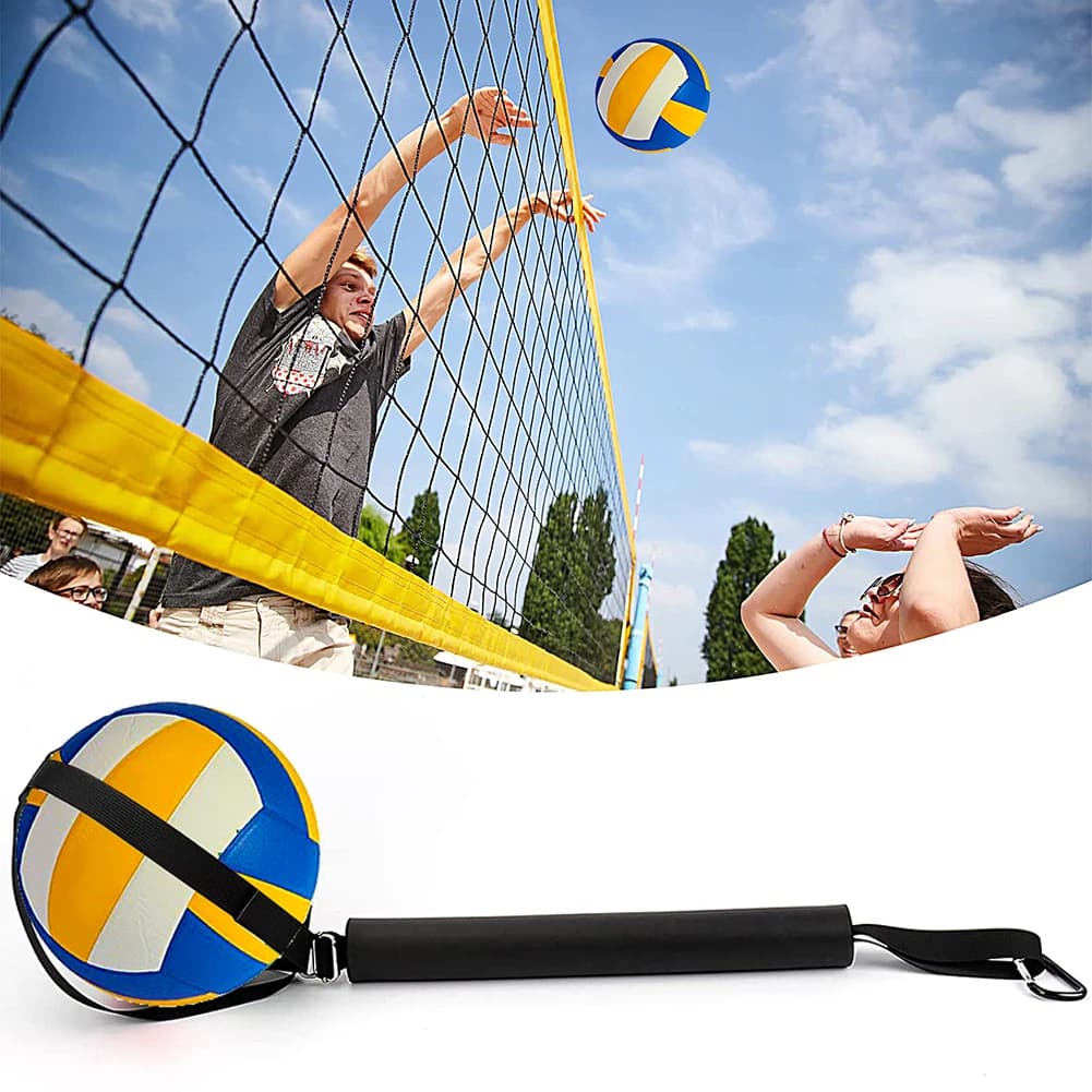 Allenatore per il colpo di attacco nel pallavolo, per la meccanica dell'oscillazione del braccio, con cintura regolabile, resistente all'usura, per allenamento indoor e outdoor