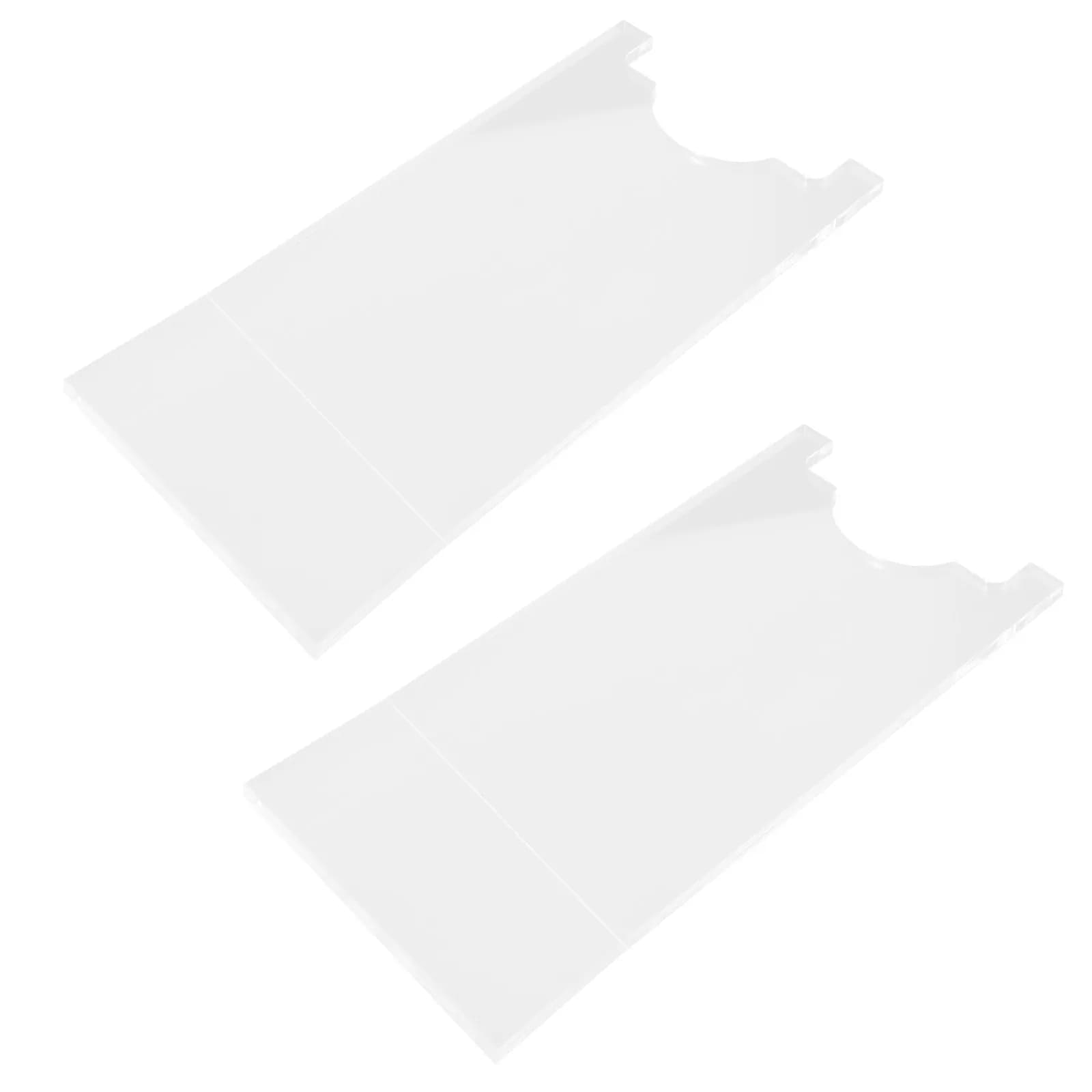 2Pcs Wall Cushion Padding Fire Retardant Socket Heating Prevention Pad Clear Furniture Bumper Chair Leg Protector Anti-Collision