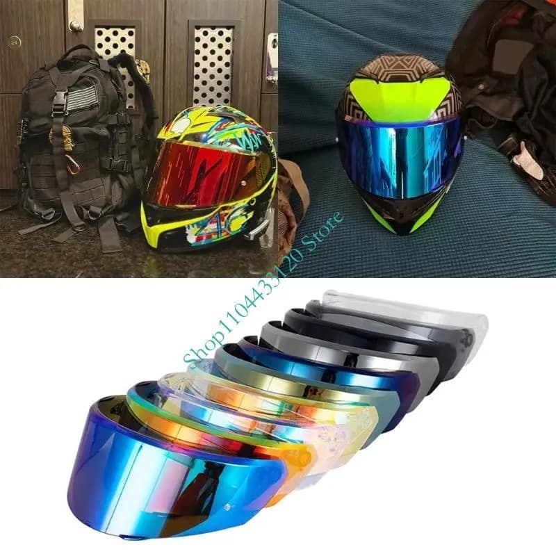 0xxd UV Protective Motorcycle Shield Scratch Resistente Visite per K3 E2206