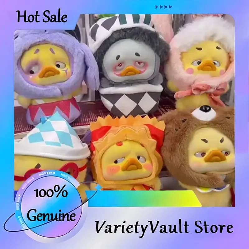 Crazy Circus Duck V4 Scatola cieca in vinile sconvolgente - Ciondolo per bambola con figura anime misteriosa per ragazze Regalo di Natale Serie alla moda Giocattolo