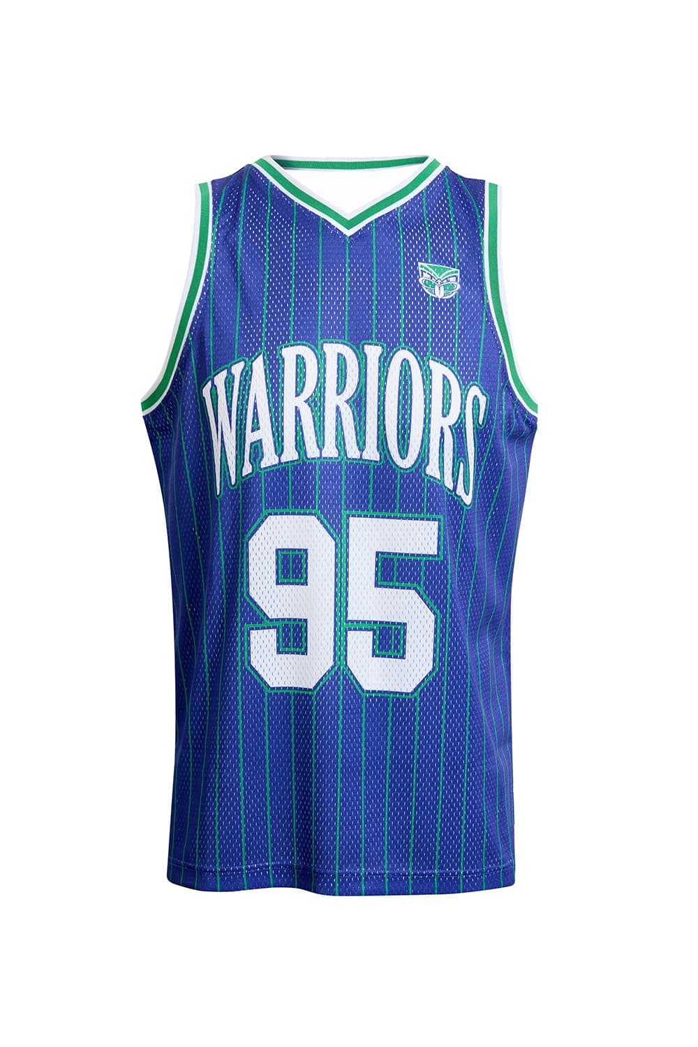 New Zealand Warriors 95# Retro Basketball Singlet Men Mesh Sleeveless Jersey Vintage Stripe Training Tank Top Fans Sports Tee