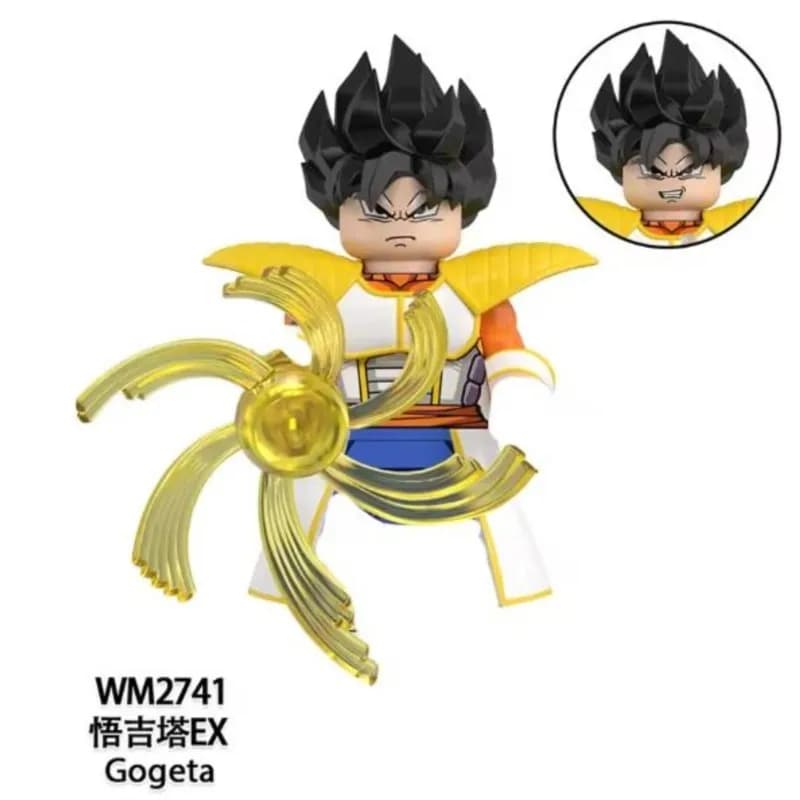 WM6186 WM6185 WM6184 DRAGON BALL Film d'Animazione Giapponese, Mini Personaggi, Giocattolo Puzzle per Bambini, Action Figure WM2745