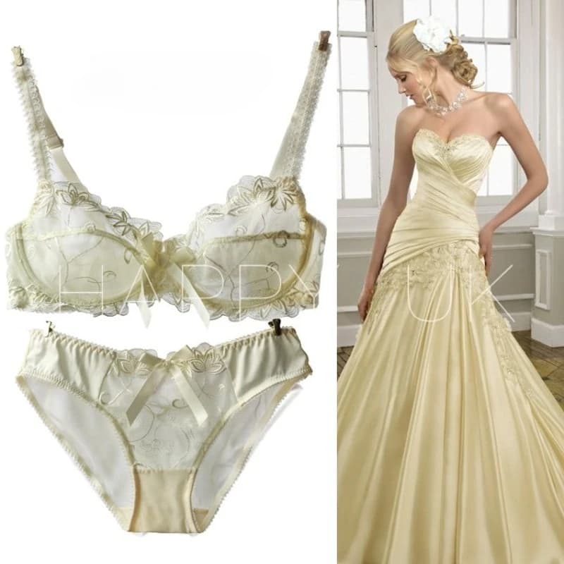 Reggiseno ultra sottile non imbottito per tette grandi, reggiseno in pizzo con coppa D/E sexy e di supporto, comfort snellente 34-40 bande per donne BANERDANNI BC