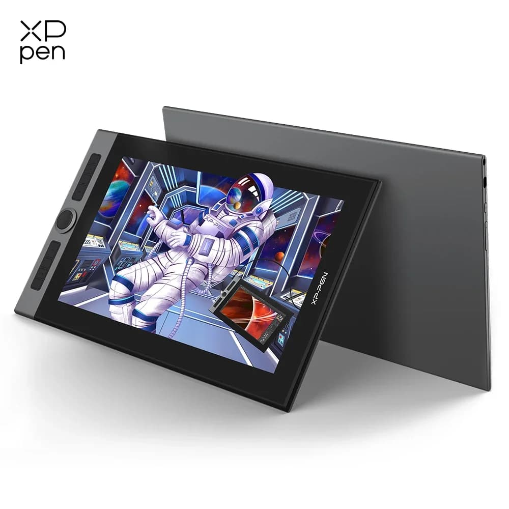 XPPen 15.6 pollici Artist Pro 16 Tavoletta grafica Monitor Penna Schermo da disegno 133% sRGB Stilo X3 senza batteria Inclinazione per Windows mac