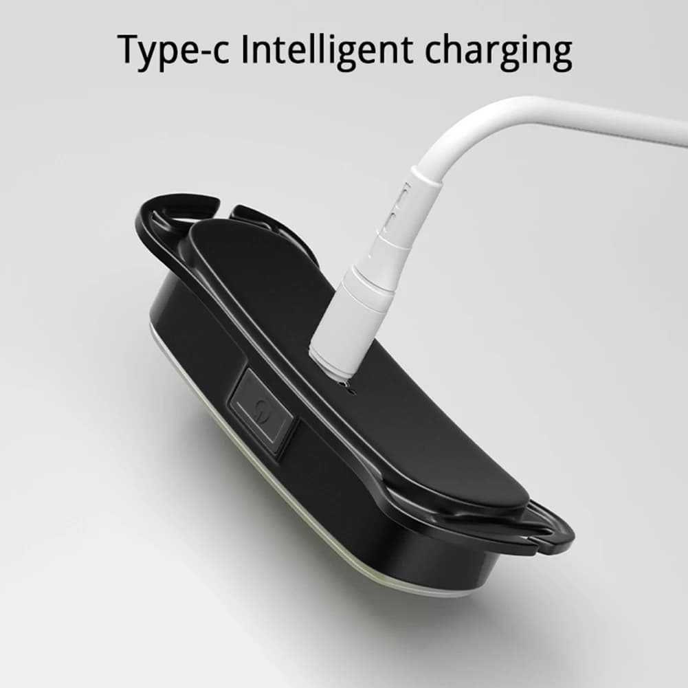 USB Rechargeable LED Front Lamp, Waterproof, With Adjustable Headband, Camping Torch, Race, Cycling, Open Fishing
