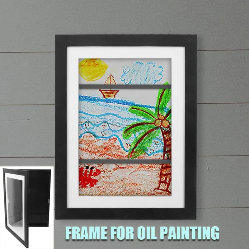 Nice New Frames Front Open Changeable Kids Frametory For Poster Photo Drawing Paintings Pictures Kids Artwork Display Home Decor