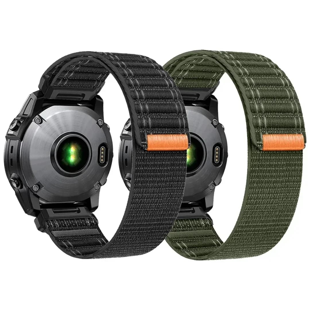 QuickFit 26mm 22mm cinturino in nylon intrecciato per Garmin Fenix E 8 47mm 51mm 7 7X 6 6X 5 5X Plus/Enduro 3/Epix Pro Gen 2 cinturino braccialetto