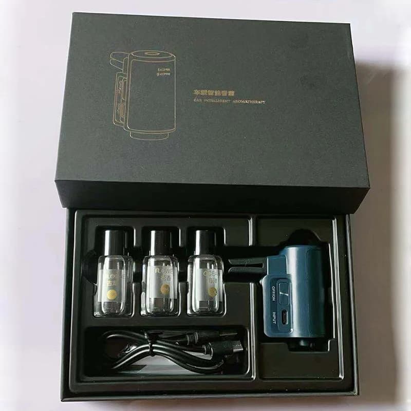 Auto Elettrica Diffusore D'aria Olio Essenziale Aroma Auto Air Vent Umidificatore Aromaterapia Auto Deodorante Profumo Fragranza