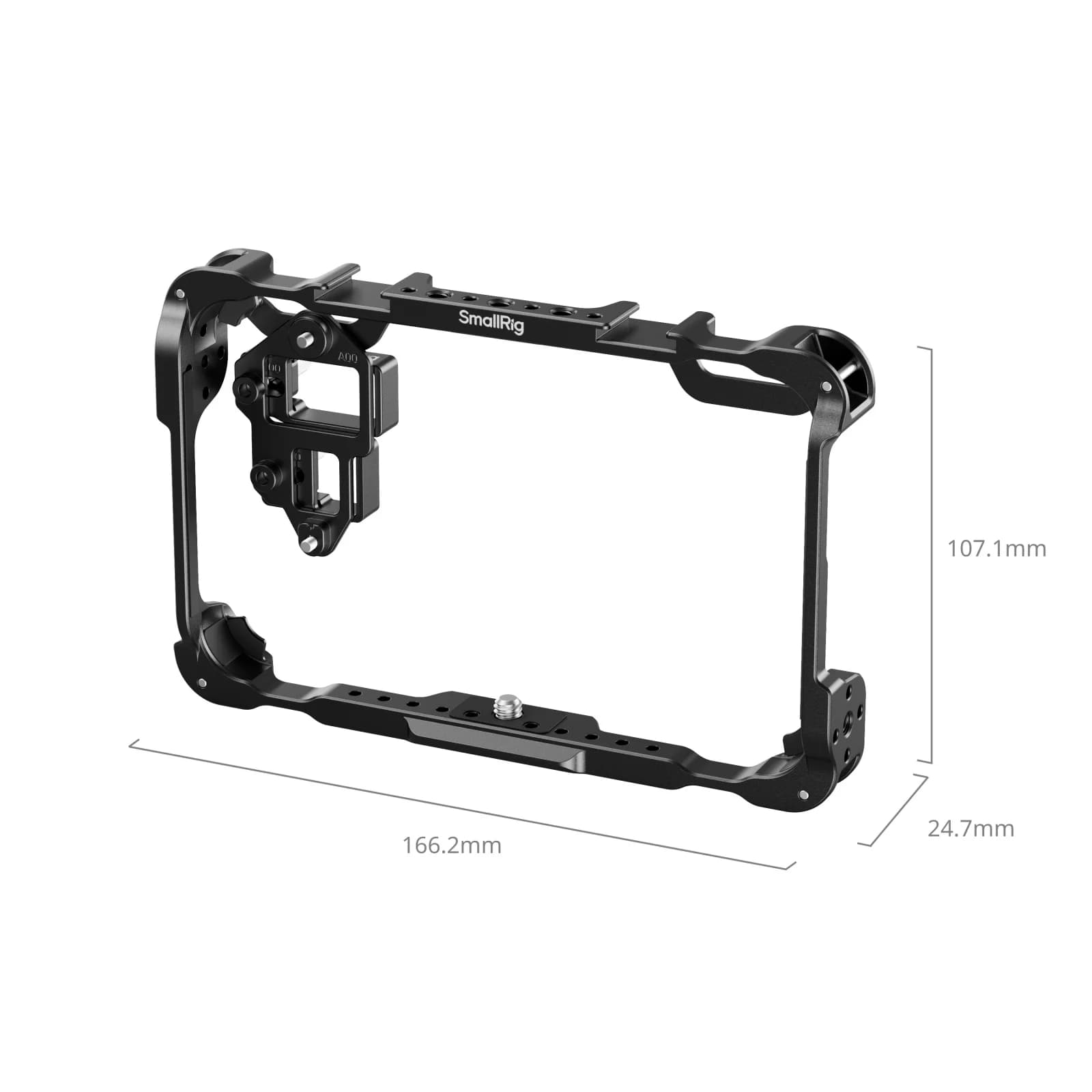 Kit gabbia per monitor SmallRig per Atomos Shinobi II, con parasole, compatibile con HDMI, morsetto per cavo USB e protezione schermo -5030