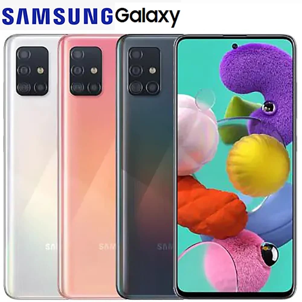 Samsung Galaxy A51 A515F/DS Ricondizionato, Smartphone Android 2SIM Versione Globale, Schermo 6.5 Pollici, Octa-Core, Quad Camera 48MP, 15W, 4000mAh