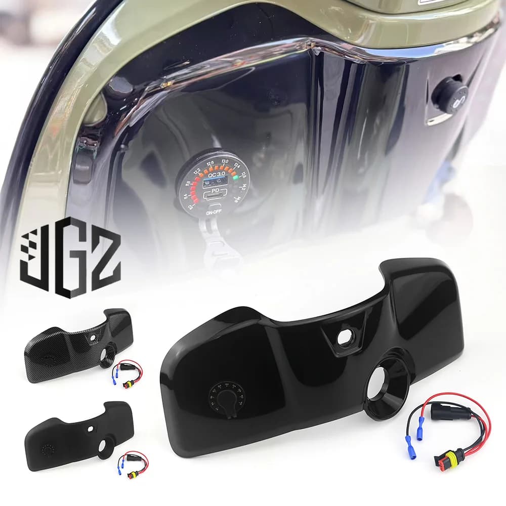 Moto Scooter Scudo Anteriore Top Case Guanti Box Pannello di Copertura Per VESPA SPRINT PRIMAVERA 2024-2025 Accessori