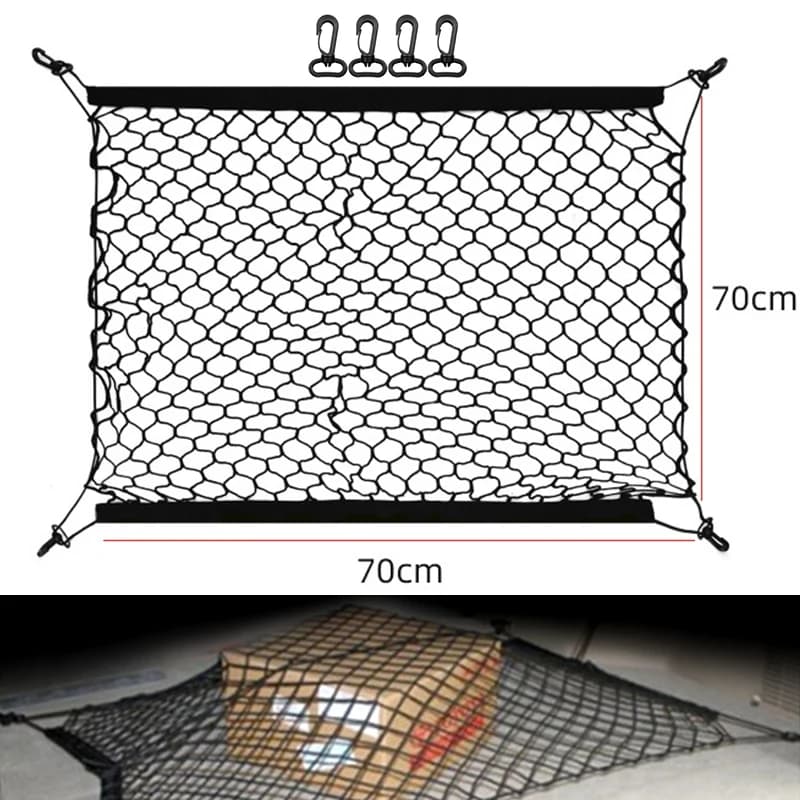 Universale Bagagliaio di Un'auto Maglia Net Cargo Bagagli Tronco Organizzatore Per Mitsubishi Outlander ASX Sport Lancer Per MAZDA 2 3 6 CX5