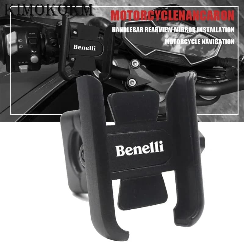 Supporto universale per cellulare da moto accessori per staffa Benelli in alluminio per Benelli TNT 125 300 600 Leoncino 250 muslimate