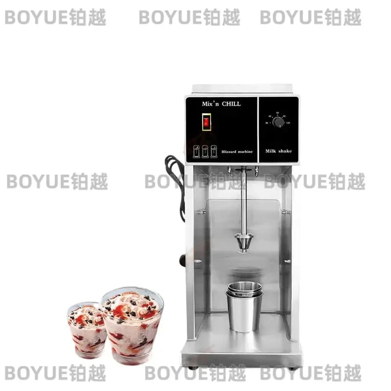 Electric Ice Cream Blender Machine DIY Milkshake Maker Adjustable Speed Mixer for Frozen Dessert Smoothie Yogurt 110V 220V