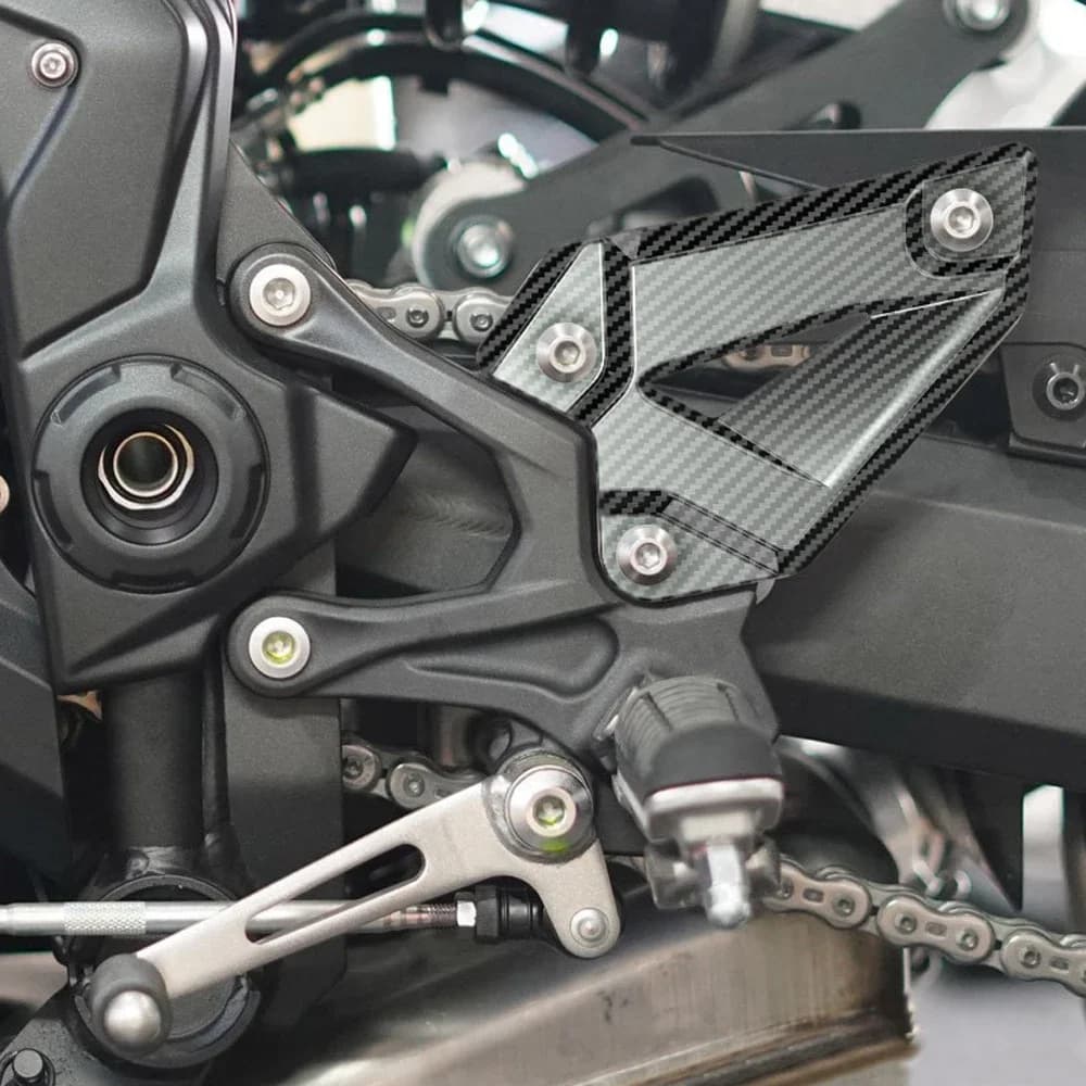 For Motorcycle Foot Pedal Heel Guard for Kawasaki Z900 2017-2024 / Z900 SE 2022-2024