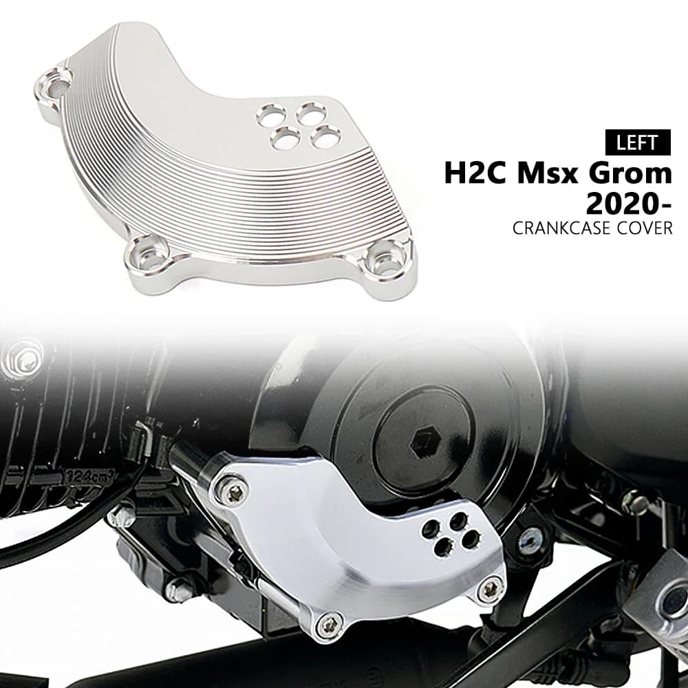 Cassa del motore Crash Slider Protector Per HONDA H2C MSX GROM Msx Grom 2020 2021 2022 Carter Copertura Della Protezione Accessori Moto