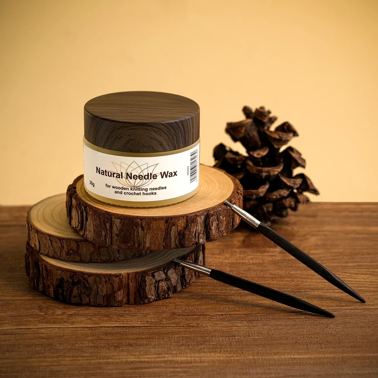 Lotus Yarns 1 piece Natural Needle Wax