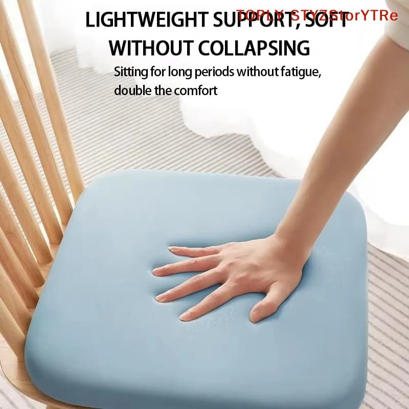 Cuscino per Sedia da Ufficio in Memory Foam Ultra Morbido 40/45CM, Traspirante e con Supporto Lombare
